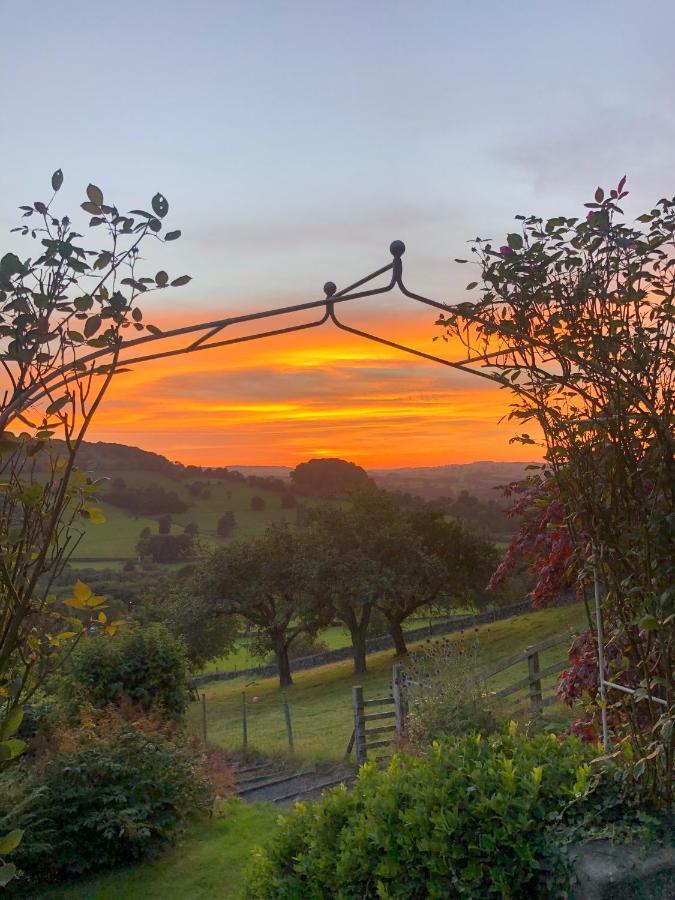 Ferienwohnung Hillside Haven, Panoramic Views Nr Bakewell Great Rowsley Exterior foto